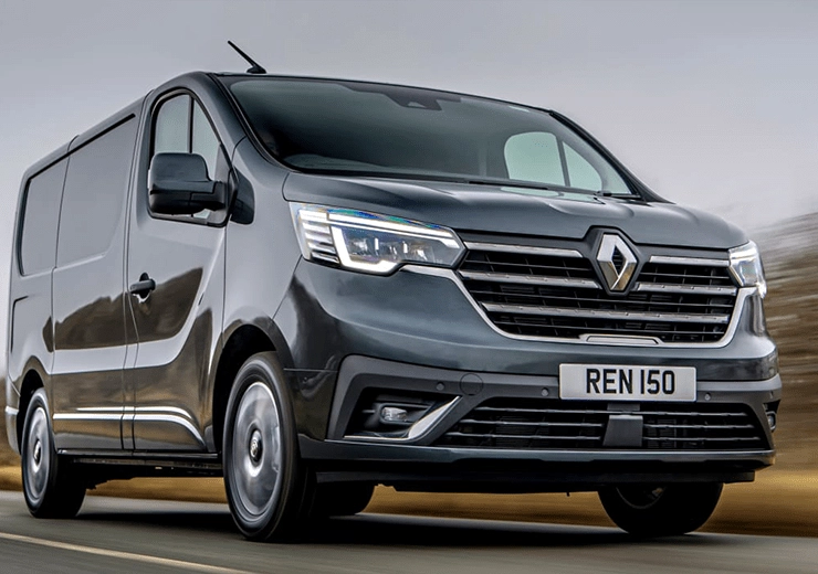 Summit Transfers private Geneva to Morillon transfers van on the road